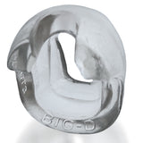 Big-D Shaft Grip Cockring Clear
