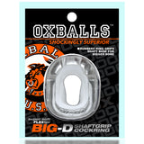 Big-D Shaft Grip Cockring Clear