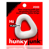 Zoid Trapaziod Lifter Cockring White Ice