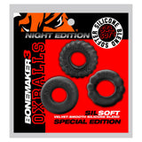 Bonemaker 3-Pack Cockring Kit Night Edition