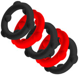 Gearheads Spinner 5pk Red/Black