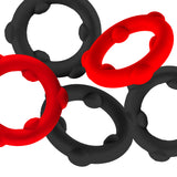Gearheads Spinner 5pk Red/Black