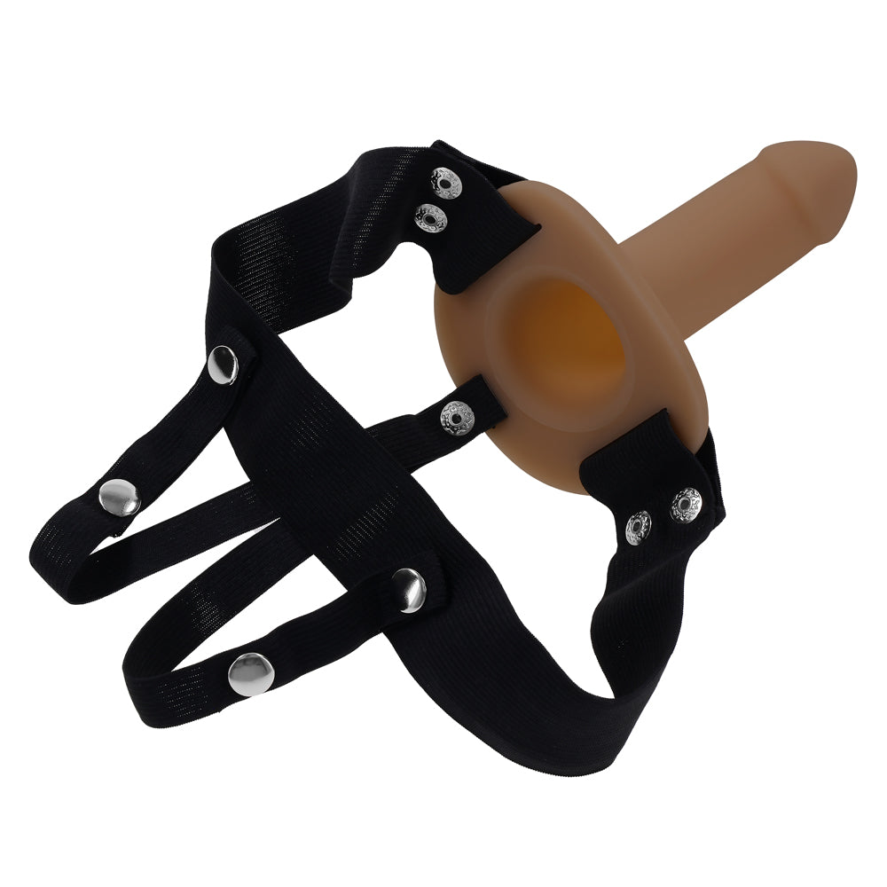 Our First Hollow Strap On Dark