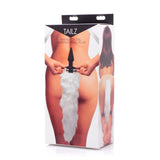 Tailz White Fox Tail Vibrating Anal Plug