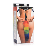 Tailz Rainbow Tail Silicone Butt Plug