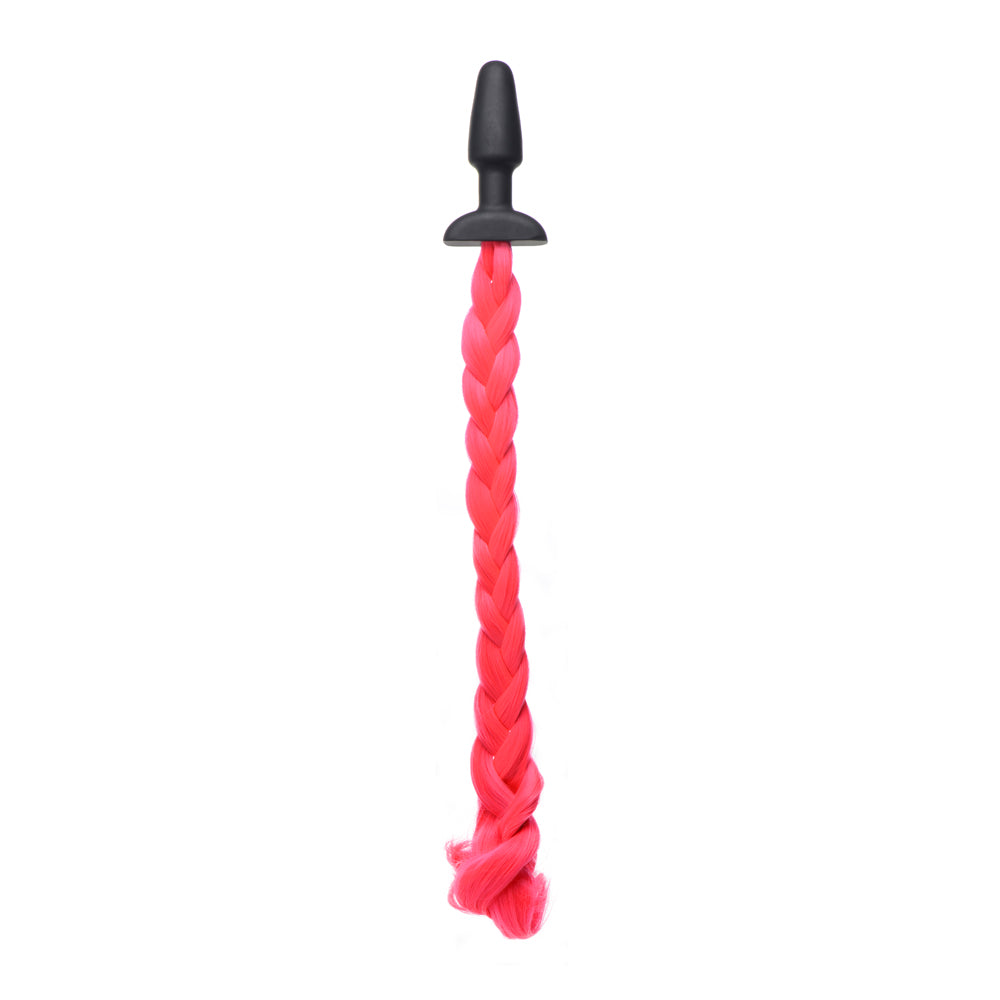 Tailz Hot Pink Pony Tail Anal Plug