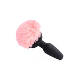 Tailz Vibrating Pink Bunny Tail Anal Plug