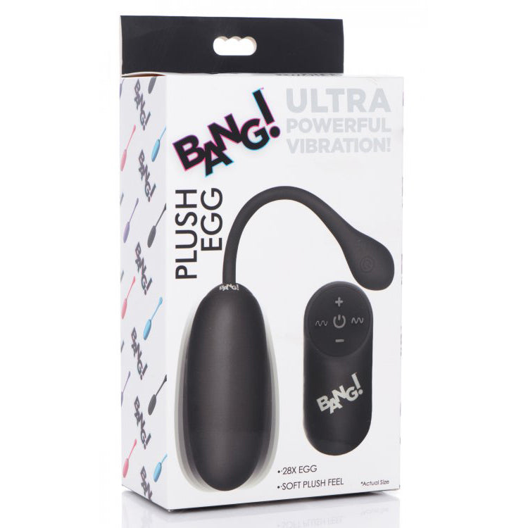 Bang! 28X Plush Egg & Remote Control Black