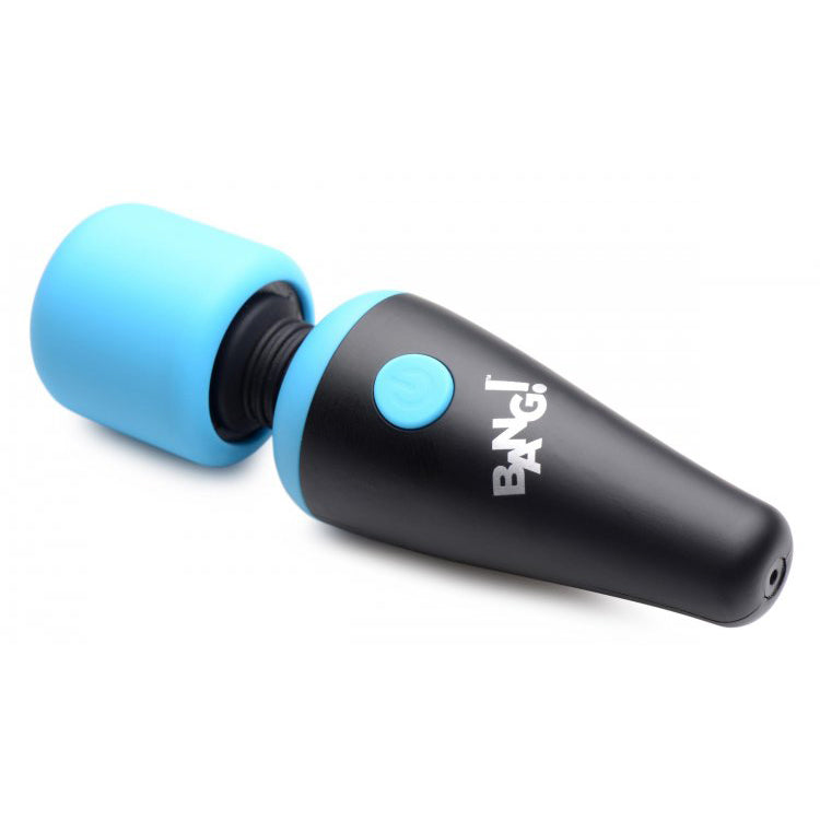 Bang! 10X Vibrating Mini Silicone Wand Blue