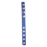 Strict Leather Cock Gear Leather Speed Snap Cock Ring Blue