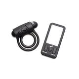Bang! 25X Vibrating Silicone Cock Ring With Remote Control