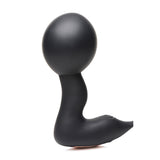 Swell Inflatable & 10X Vibrating Prostate Plug W/ Cock & Ball Ring & Remote