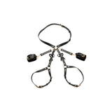 Strict Black Bondage Harness W/ Bows M/L