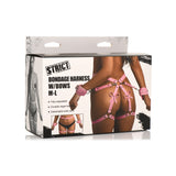 Strict Pink Bondage Harness W/ Bows M/L
