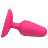 Bang! Flexible Vibrating Silicone Butt Plug Pink