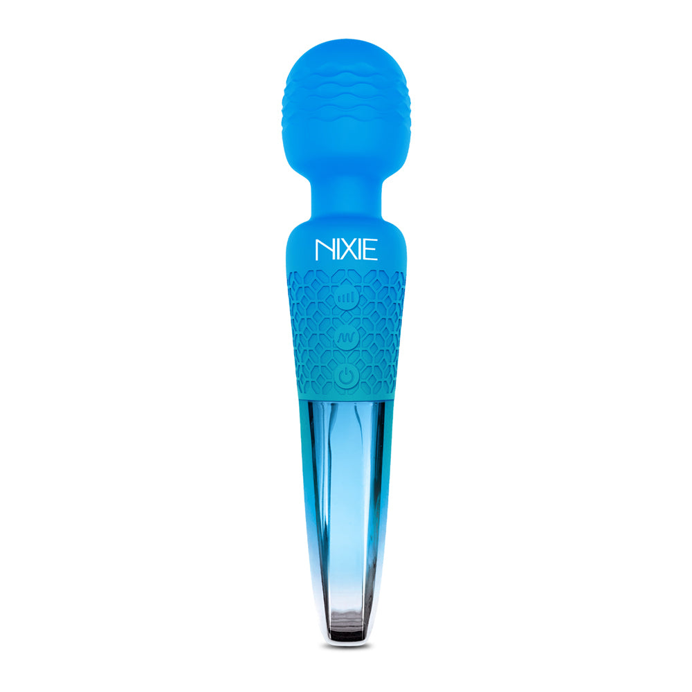 Nixie Rechargeable Wand Massager Blue Ombre