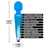 Nixie Rechargeable Wand Massager Blue Ombre
