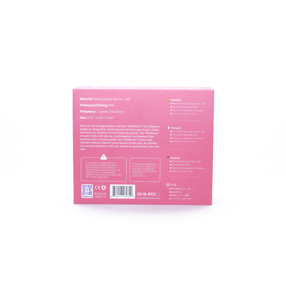 Sublime Wild Flower Triple Stim Vibe Pink