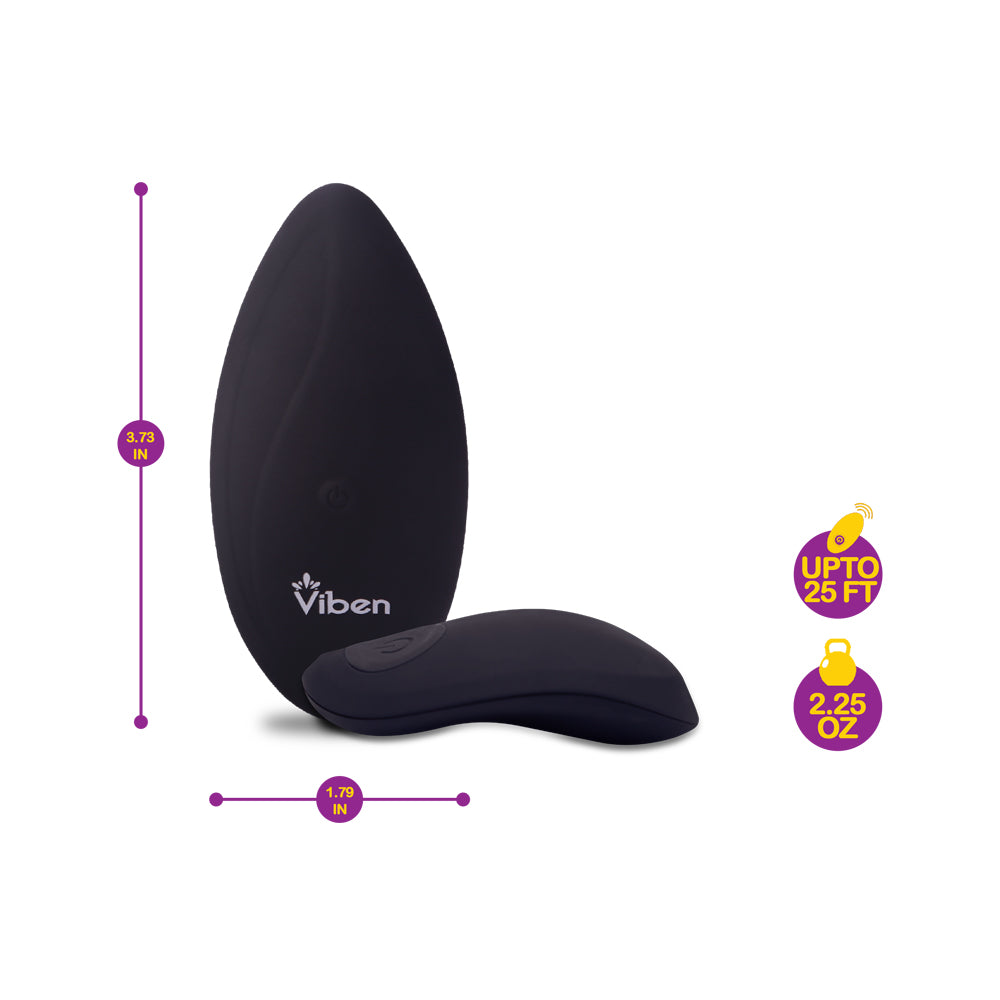 Viben Racy Wearable Panty Vibe Black