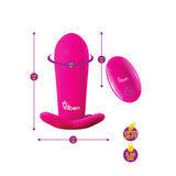 Viben Intrigue Instertable Panty Vibe Hot Pink