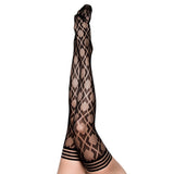 Elle Black Diamond Fishnet Size A