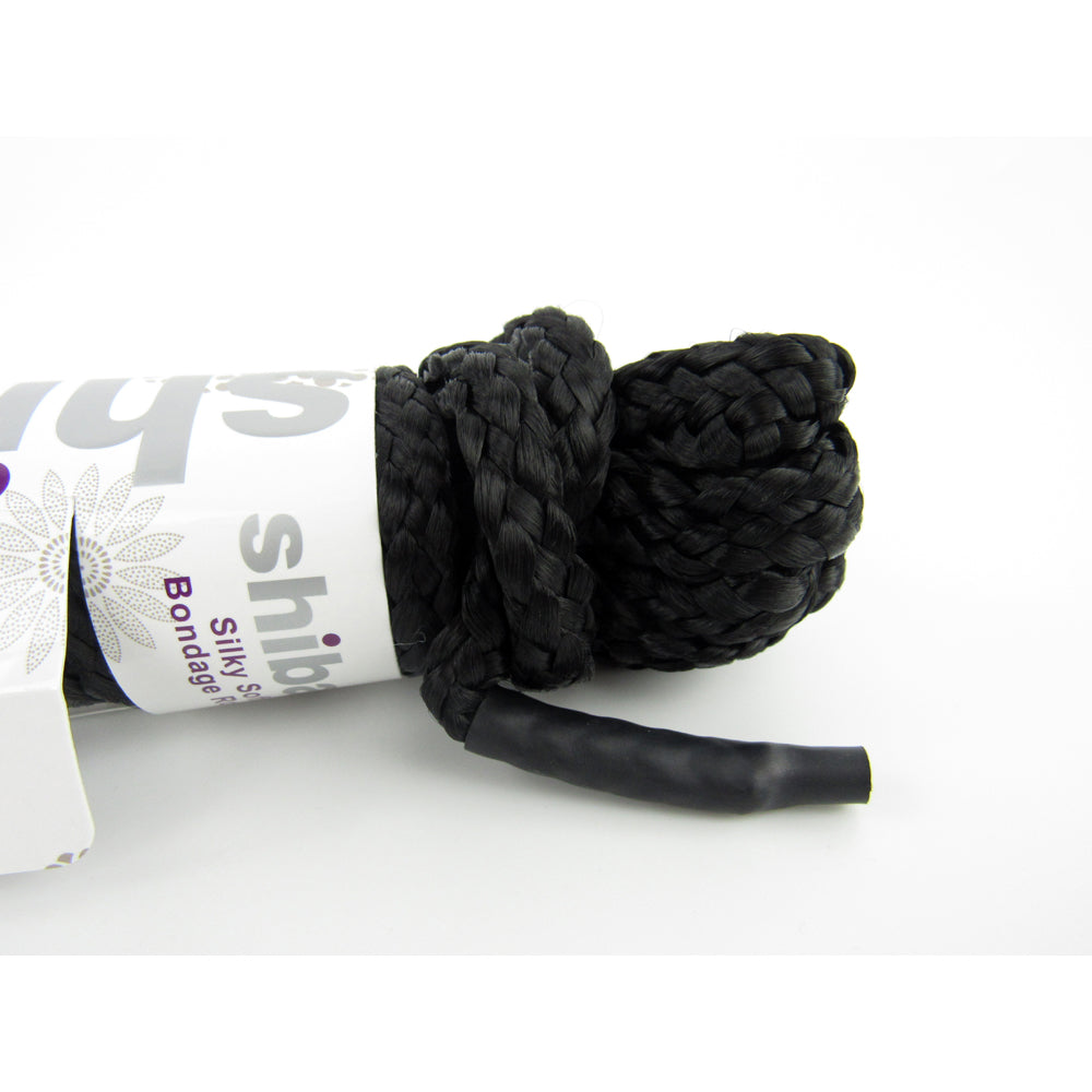 Shibari Rope Soft Silk Black 5M