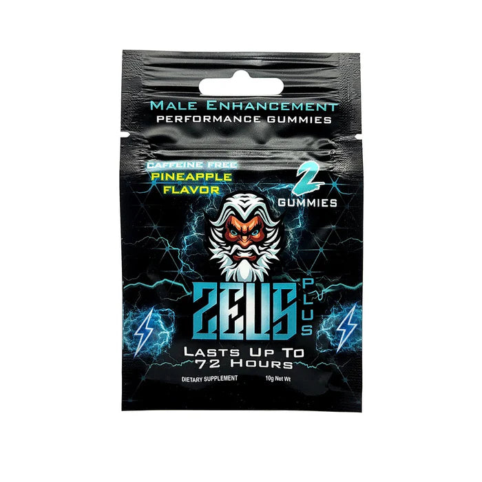 Zeus Plus Male Supplement Gummies 2pk