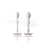 Peridise Butt Plugs Set of 2 - Wht