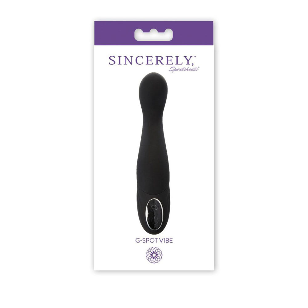 Sincerely G-Spot Vibe - Black