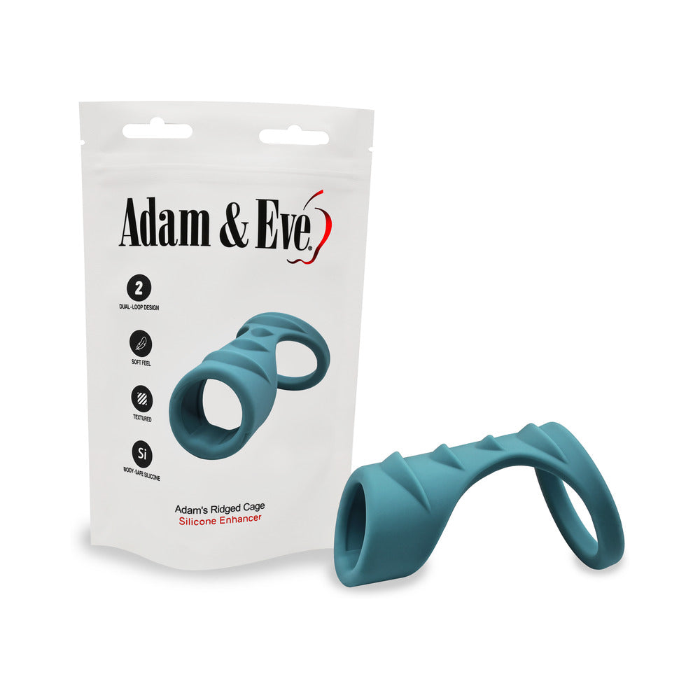 Adam & Eve Adam''s Ridged Cage (Bag Packaging)