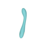 Spectrum Essentials Rechargeable Silicone G-Spot Vibrator Blue