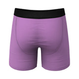 Shinesty The Double Entendre Eggplant Ball Hammock Pouch Underwear with Fly 5XL