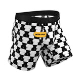 Shinesty The Chest Mate Checkered Ball Hammock Pouch Underwear with Fly 3XL