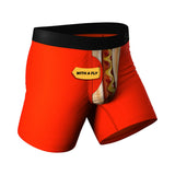 Shinesty The Coney Islands Hot Dog Ball Hammock Pouch Underwear with Fly 4XL