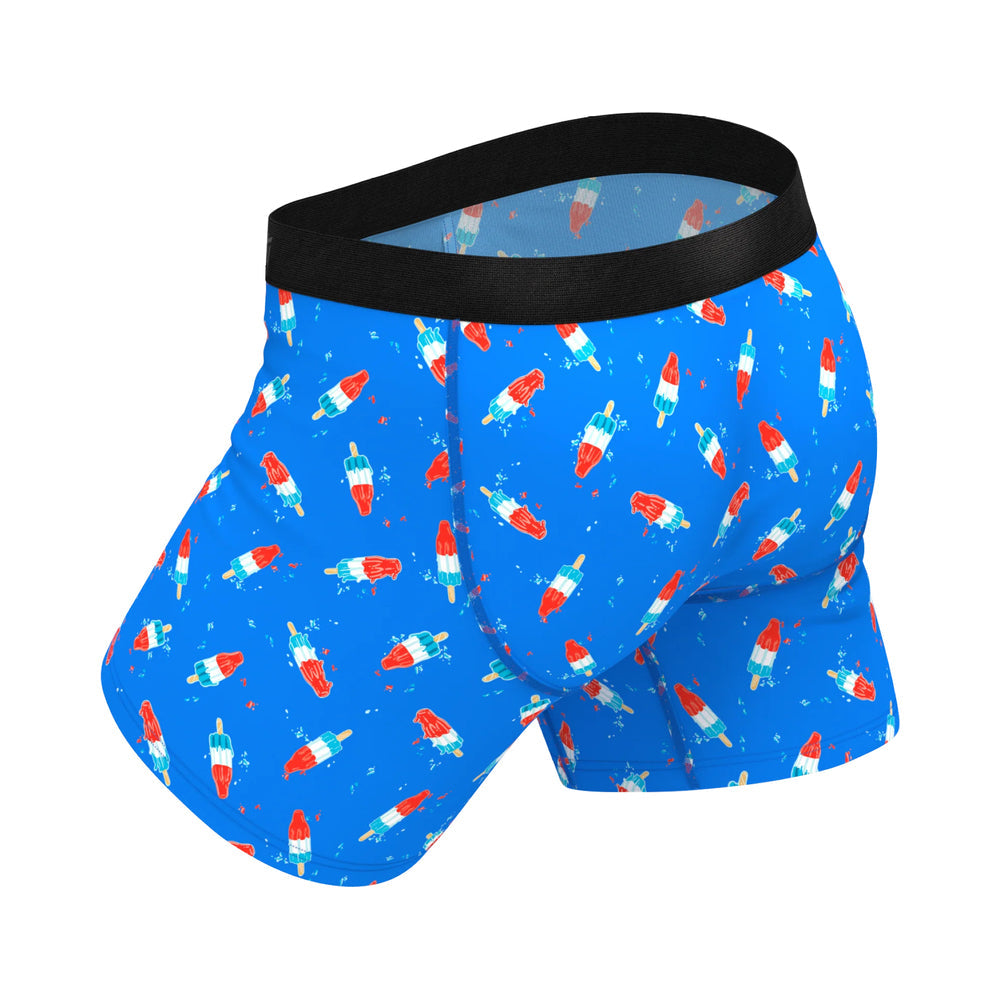 Shinesty The Popsicle Stick Apex USA Ball Hammock Pouch Underwear with Fly 3XL