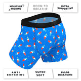 Shinesty The Popsicle Stick Apex USA Ball Hammock Pouch Underwear with Fly 3XL