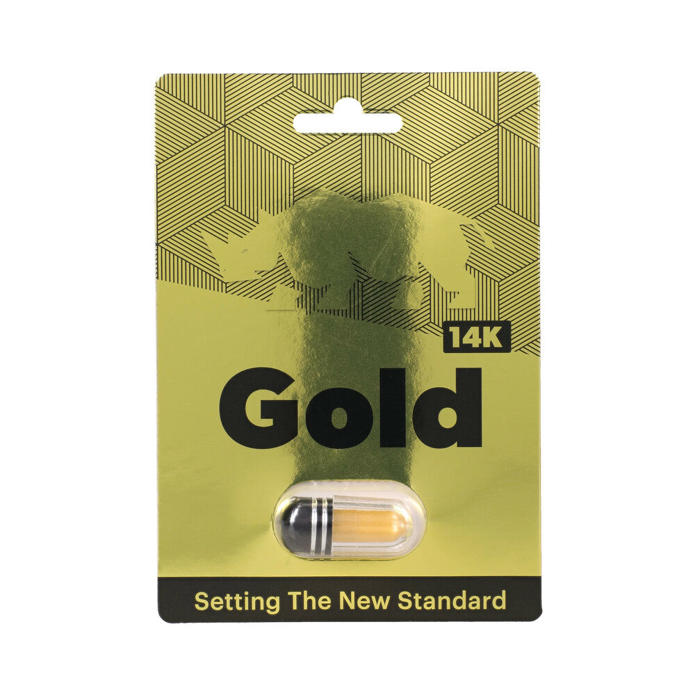 Rhino Gold 14K Capsule 1ct