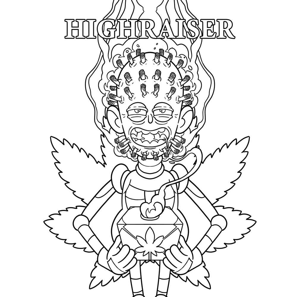 Killer Buds Coloring Book