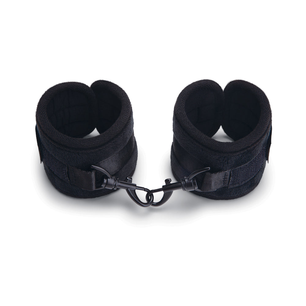 Me You Us Padded Velvet Wrist Cuffs