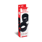 Me You Us Padded Velvet Ankle Cuffs