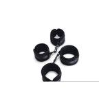 Me You Us Padded Velvet Wrist and Ankle Cuff Set