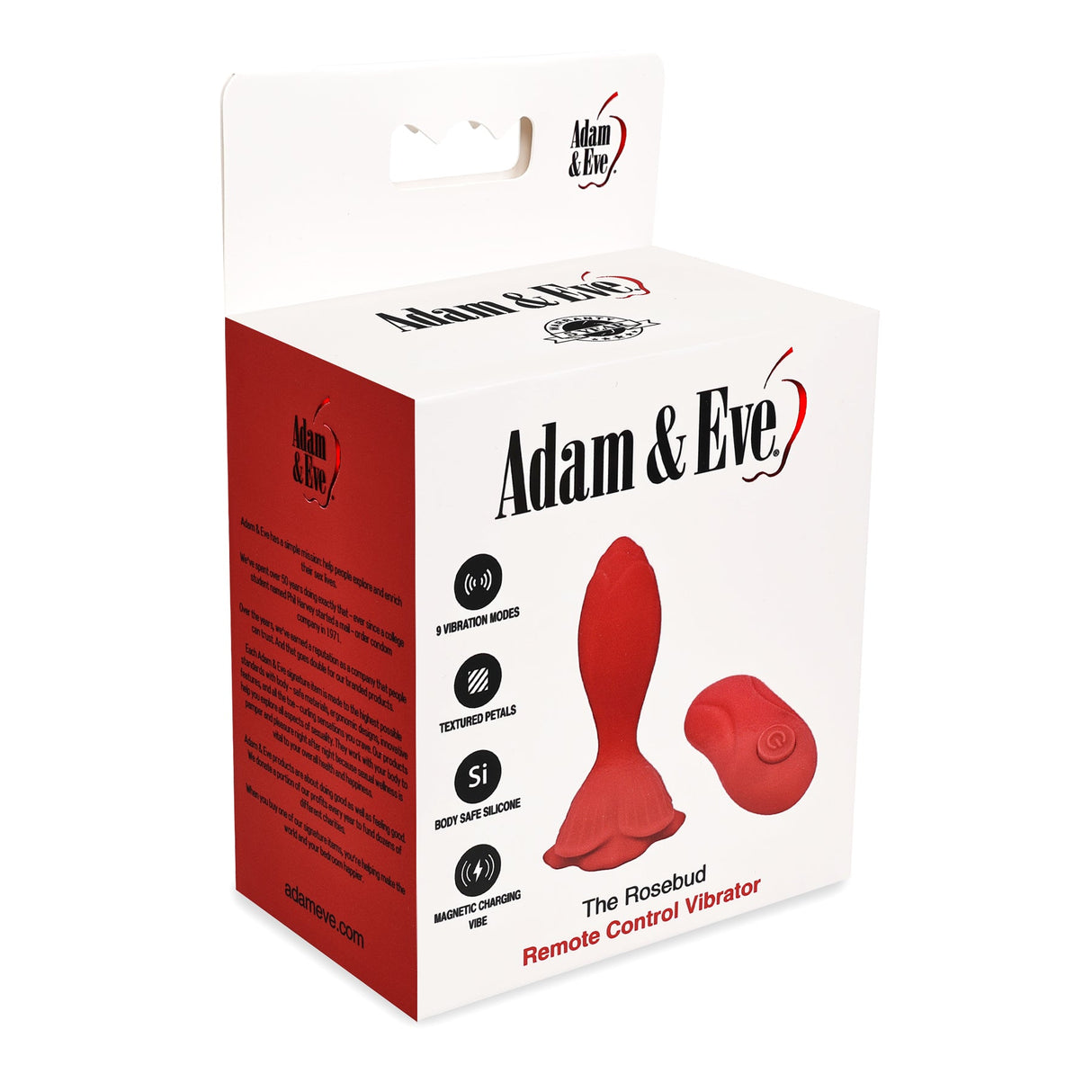 Adam & Eve The Rosebud Remote Control Vibrator Plug