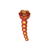 Adam & Eve Beaded Rose Blossom Silicone Anal Vibrator