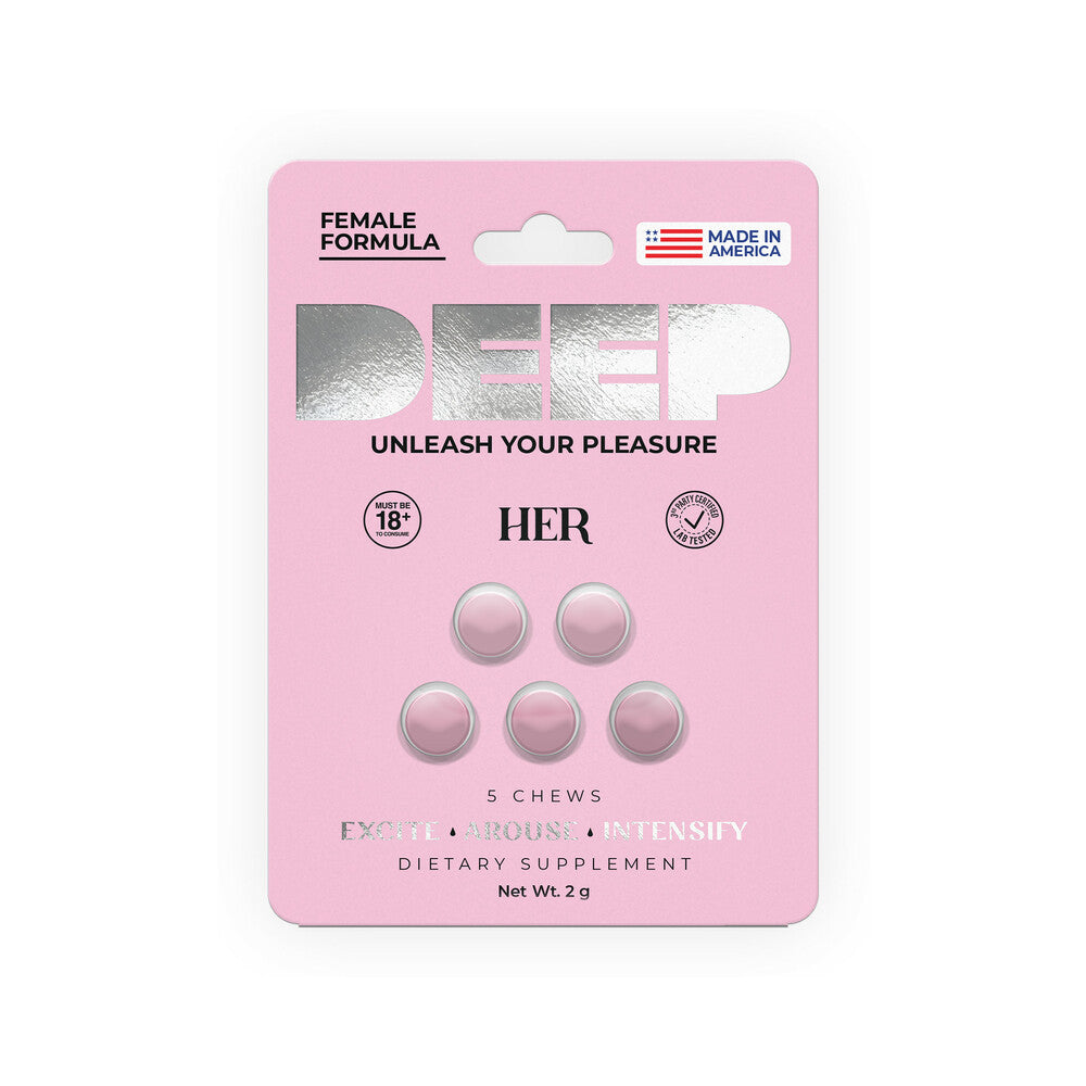 DEEP Her Chews 5/Card 2g