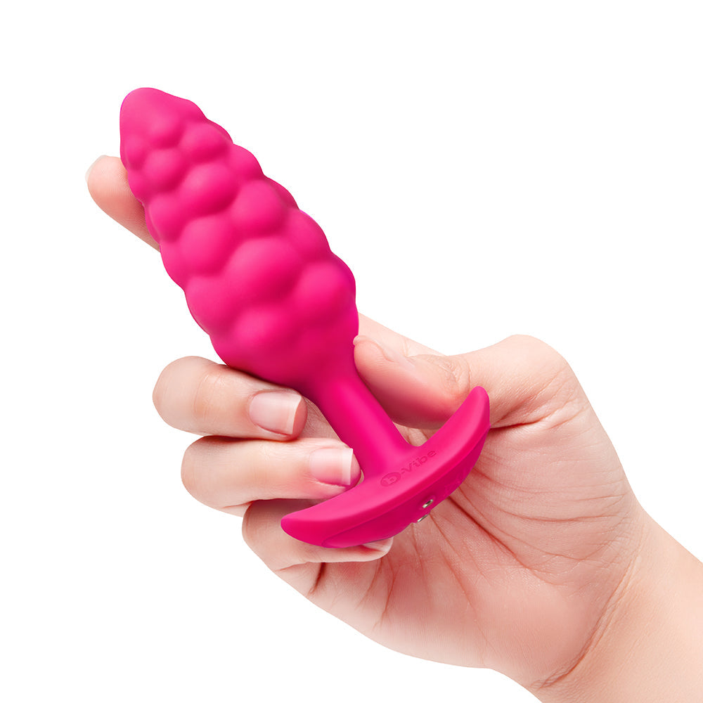 b-Vibe Bump Texture Plug Pink