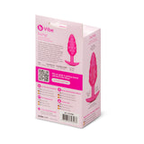 b-Vibe Bump Texture Plug Pink