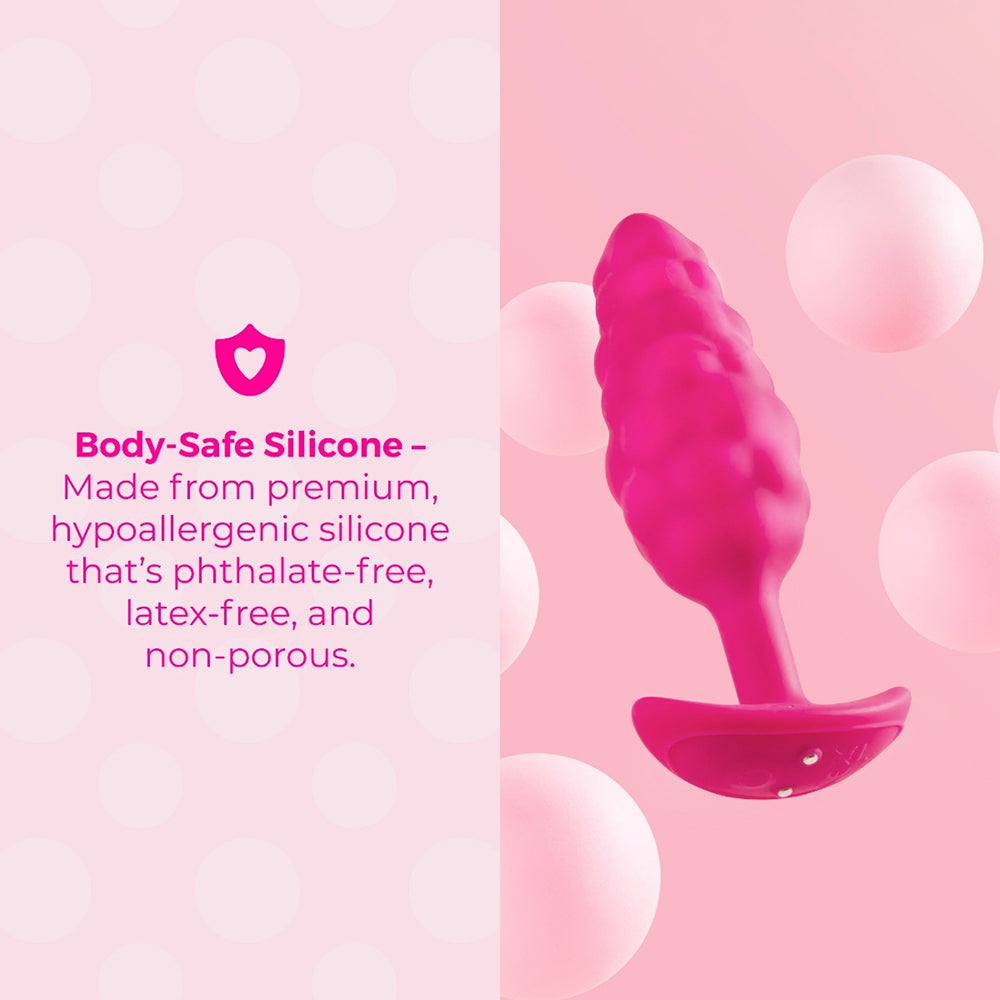 b-Vibe Bump Texture Plug Pink