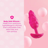 b-Vibe Bump Texture Plug Pink