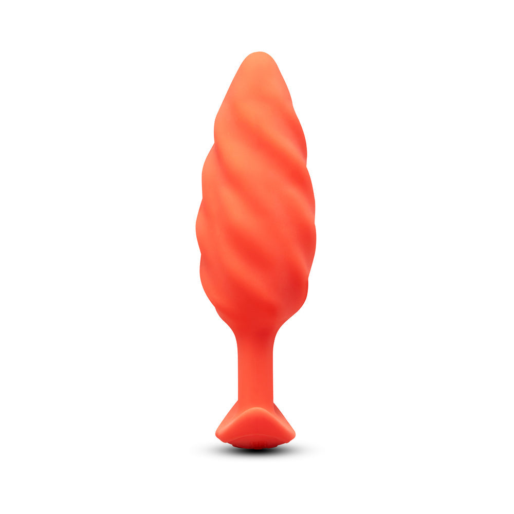 b-Vibe Swirl Texture Plug Orange