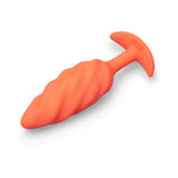 b-Vibe Swirl Texture Plug Orange